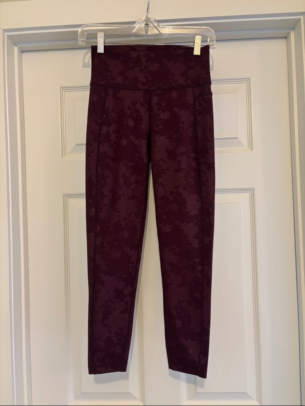 Sweaty Betty Plum Camo High-Waist Leggings